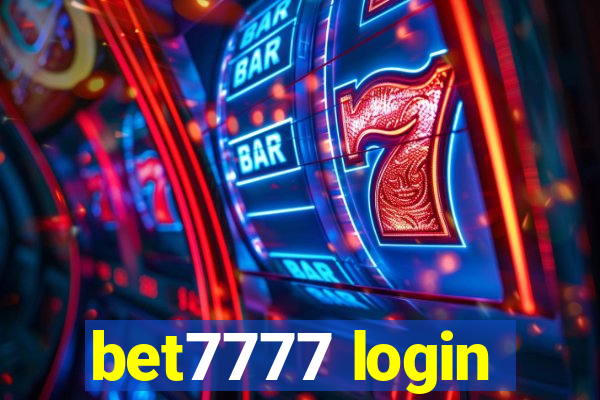 bet7777 login